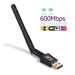 Adaptador USB Wi-Fi com antena