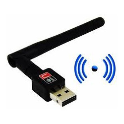 Adaptador USB Wi-Fi com antena