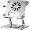 SOPORTE BASE METÁLICO PARA LAPTOP CON COOLER