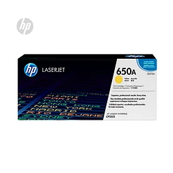Toner HP 650A Amarelo