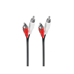 Cabo audio 2x rca macho para 2x rca macho 2.0m