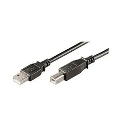 Cabo Usb-A 5 Metros (m) para usb-b (m) preto ewent