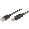 Cabo Usb-A 5 Metros (m) para usb-b (m) preto ewent