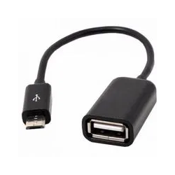 Adaptador usb-a femea para otg micro usb-b