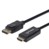 Cabo DISPLAYPORT 1.8MT (M) para HDMI Preto