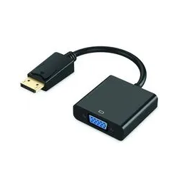 Adaptador Displayport Macho Para Hdmi/Vga Fêmea