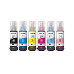 Kit De Tinta pigmentada  6 cores para  EPSON  ECOTANK L8058