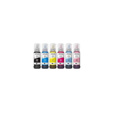 Kit De Tinta pigmentada  6 cores para  EPSON  ECOTANK L8058