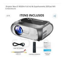 projetor LED multimídia HD