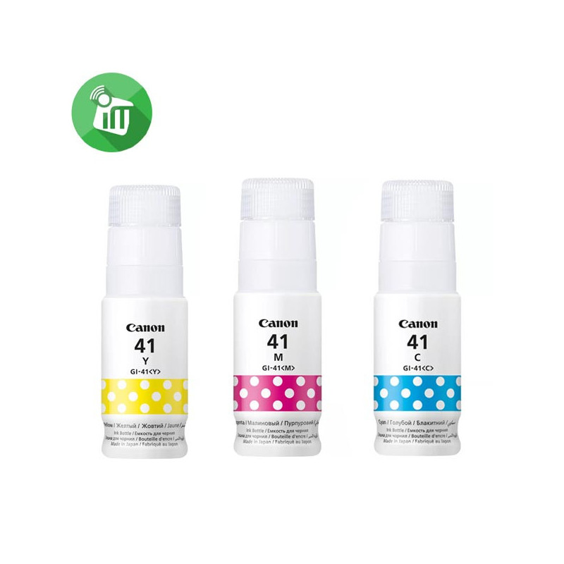 Frasco de tinta Canon GI-41 para impressão a jato